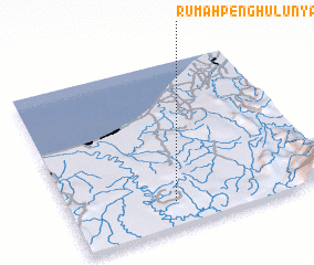 3d view of Rumah Penghulu Nyaloi