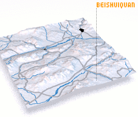 3d view of Beishuiquan