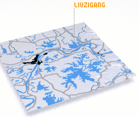 3d view of Liuzigang