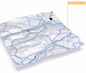 3d view of Huangmei