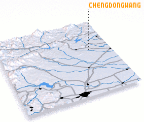 3d view of Chengdongwang