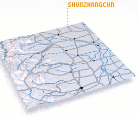 3d view of Shunzhongcun