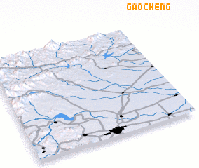 3d view of Gaocheng