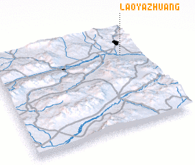 3d view of Laoyazhuang