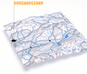 3d view of Dongwangshan