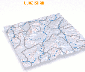 3d view of Luozishan