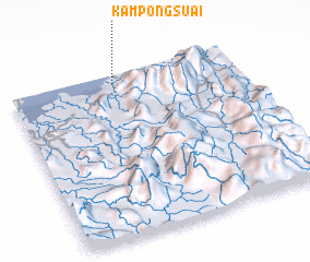 3d view of Kampong Suai