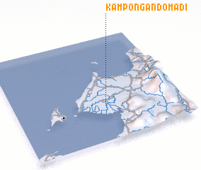 3d view of Kampong Andomadi