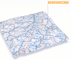 3d view of Huanghuzhai