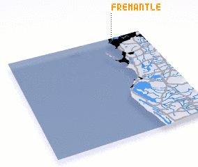3d view of Fremantle