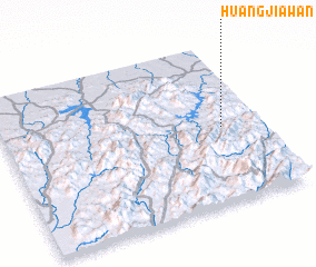 3d view of Huangjiawan