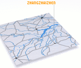 3d view of Zhangzhaizhen