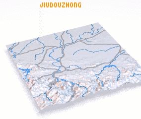 3d view of Jiudouzhong