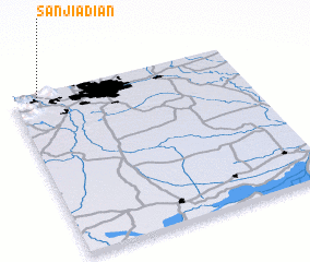 3d view of Sanjiadian