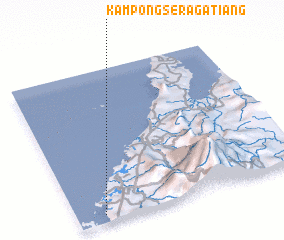 3d view of Kampong Seragatiang