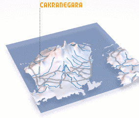 3d view of Cakranegara