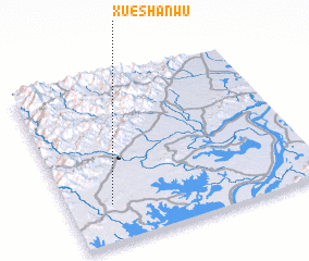 3d view of Xueshanwu