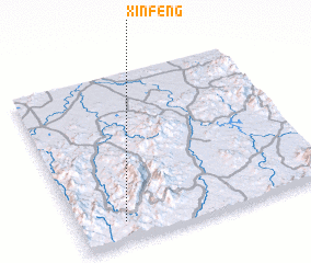 3d view of Xinfeng