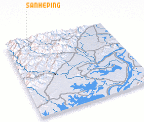 3d view of Sanheping