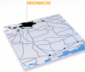 3d view of Nanzhaocun