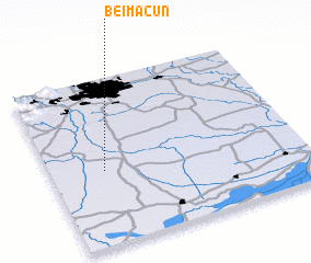 3d view of Beimacun