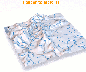 3d view of Kampong Ginipis Ulu