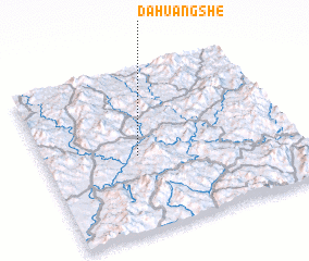 3d view of Dahuangshe