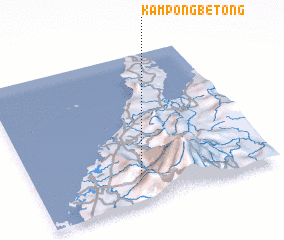 3d view of Kampong Betong