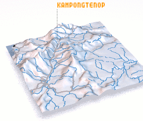 3d view of Kampong Tenop