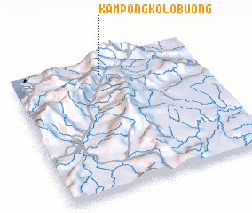 3d view of Kampong Kolobuong