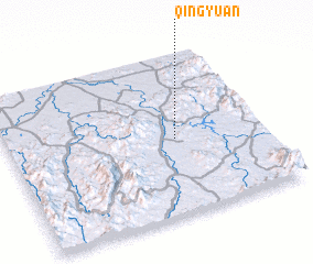 3d view of Qingyuan