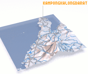 3d view of Kampong Kalong Darat