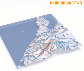 3d view of Kampong Panitan