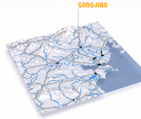 3d view of Gongjiao