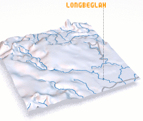 3d view of Long Beglah