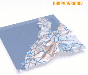 3d view of Kampong Ranau