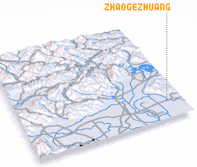 3d view of Zhaogezhuang