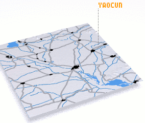 3d view of Yaocun