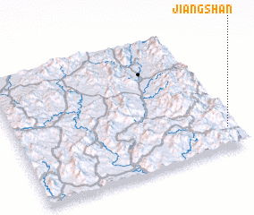 3d view of Jiangshan