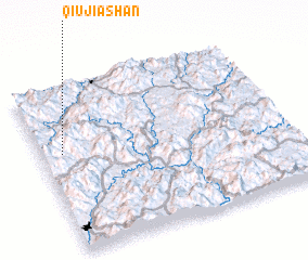 3d view of Qiujiashan