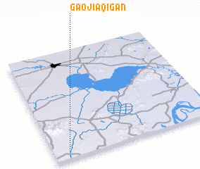 3d view of Gaojiaqigan