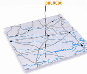 3d view of Dalugou