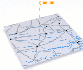 3d view of Qiaokou