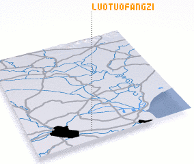 3d view of Luotuofangzi