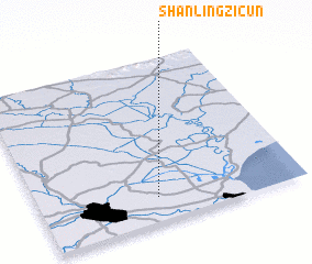 3d view of Shanlingzicun