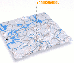 3d view of Yangkengkou