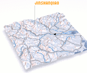 3d view of Jinshanqiao