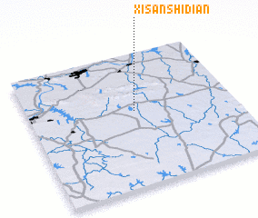 3d view of Xisanshidian