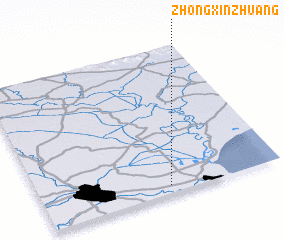 3d view of Zhongxinzhuang