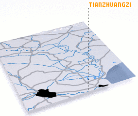 3d view of Tianzhuangzi